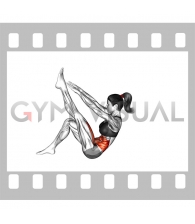 Flexion Leg Sit-up (straight arm) (female)