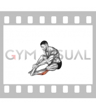 Seated Calf Stretch (male)