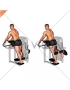 Lever Standing Leg Curl