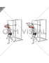 Band overhead triceps extension (VERSION 2) (male)