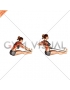 Band Seated Wide Grip Row (female)