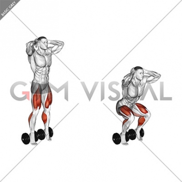 Bodyweight Elevanted Heel Squat