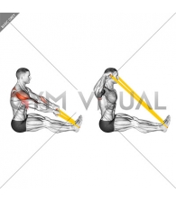Resistance Band Seated Face Pull