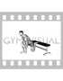 Hip Flexor Stretch Rear foot elevated (male)