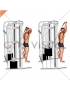 Cable Overhead Single Arm Triceps Extension (rope attachment)