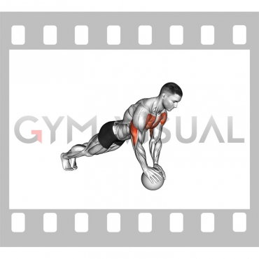 Medicine Ball Close Grip Push Up