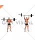 Barbell Standing Military Press (without rack)