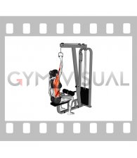 Cable One Arm Lat Pulldown (female)