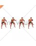 Cross Body Punch in Squat Position