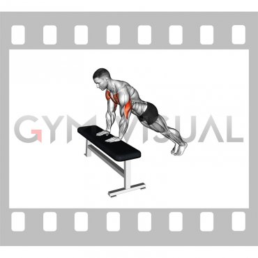 Incline Close Grip Push-up