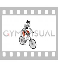 Riding Outdoor Bicycle (female)