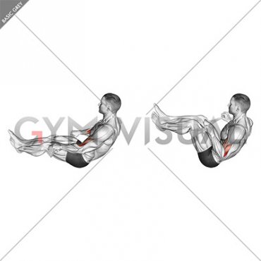 Two Legs Reverse Biceps Curl with Towel (VERSION 2)