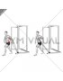 Band 45 degrees Biceps Curl (male)