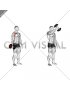 Dumbbell One Arm Low Fly