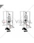Elevated Standing Single Leg Calf Raise