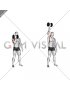 Dumbbell Standing Single Arm Arnold Press