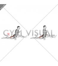 Flexion And Extension Hip Stretch (male)