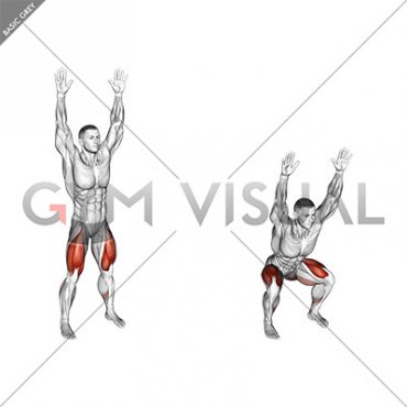 Bodyweight Overhead Squat