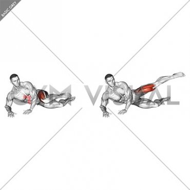 Side Lying Outward Knee Kick