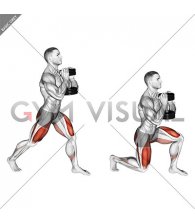 Dumbbell Goblet Split Squat