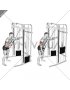 Cable Single Arm Triceps Pushdown (Rope Attachment)