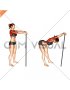 Stick Lat Stretch (female)