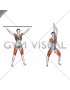 Stick Shoulders Stretch (female)