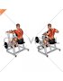 Lever Pronated Grip Seated Row (plate loaded)