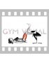 Glute Bridge One Leg on Bench (female)