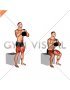 Kettlebell Box Squat