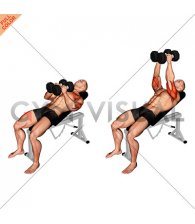 Dumbbell Incline Squeeze Press