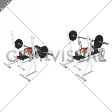 Barbell Reverse Grip Bench Press