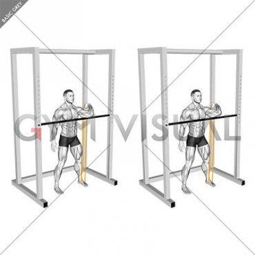 Resistance Band Assisted Front Rack Stretch