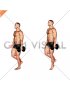 Dumbbell Single Leg Calf Raise