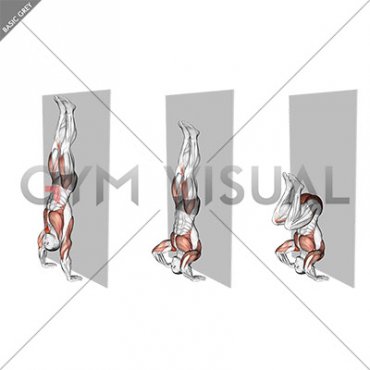 Kipping Handstand Push-up