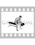 Dumbbell One Arm Seated Neutral Wrist Curl