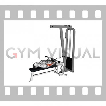 Cable Lying Biceps Curl (VERSION 2)