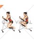 Lever Ab Coaster Crunch (female)