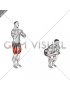 Bodyweight Narrow Stance Squat (male)