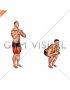 Bodyweight Narrow Stance Squat (male)