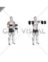 Dumbbell Bent Arm Lateral Raise (male)