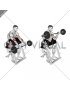 EZ Barbell Reverse grip Preacher Curl