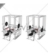 Barbell Pin Chest Press