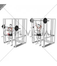 Barbell Standing Shoulder Pin Press