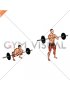 Barbell Zercher Deadlift