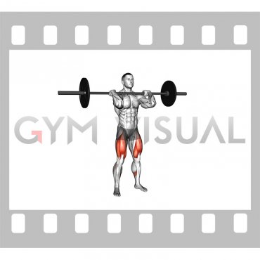 Barbell Clean-grip Front Squat