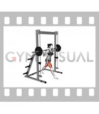 Smith Split Squat (female)