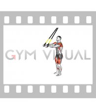 Suspender Forward Lunge with Rear Fly (male)