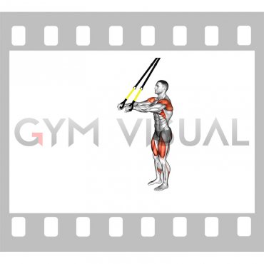 Suspender Forward Lunge with Rear Fly (male)