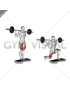 Barbell Rear Lunge (version 2)